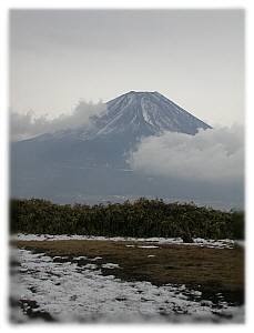 竜ヶ岳からの富士山