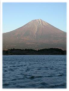 田貫湖からの富士山