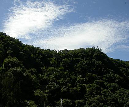 今日の空