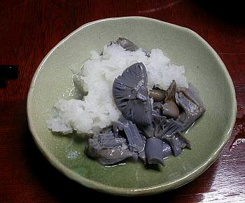 ムラサキシメジ