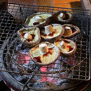 焼きシイタケ